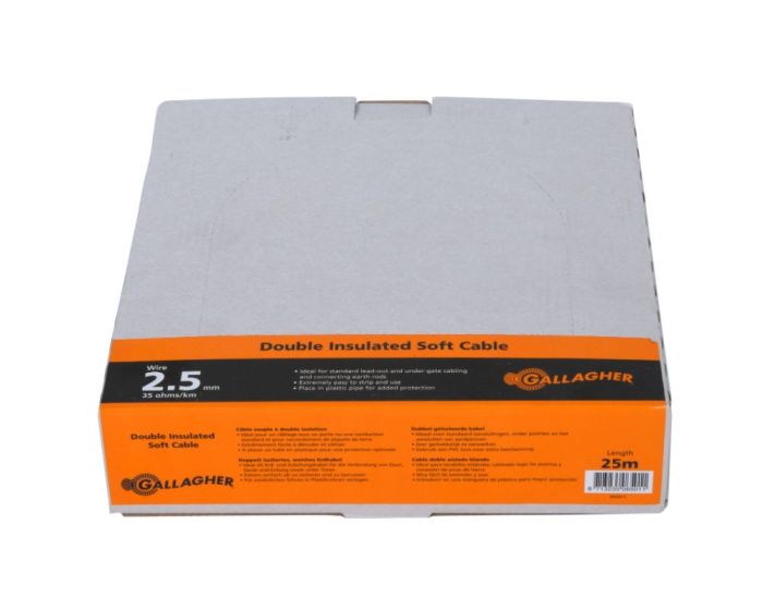 Cable de salida Gallagher 2,5mm 25m 35 Ohm / km main product photo