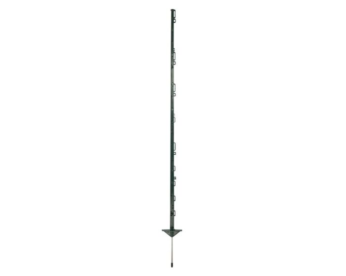 Poste de plástico Pulsara 1,55m, verde con 14 cables / soportes de cinta (10) main product photo