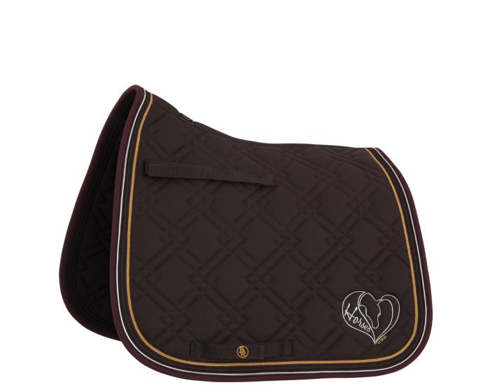 BR 4-EH Saddle Pad Heino DR TC twill diamante paso a paso main product photo