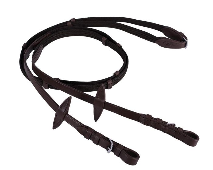 QHP Riendas Web Marrón oscuro main product photo