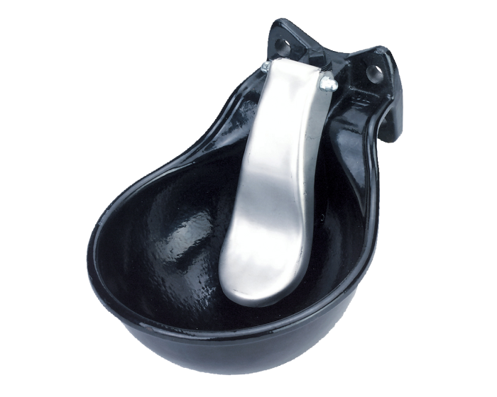 Excellent Bebedero punto del hombrol metal con cuchara main product photo