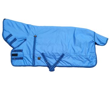 MHS Manta de invierno "Roza" 400gr cuello fijo 80 Azul Claro