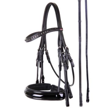Premiere Brida Bar y Snaffle Paris Full Negro