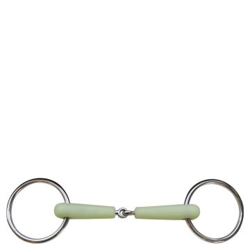 BR Bocadillo De Manzana De Snaffle Roto Sencillo 18 mm