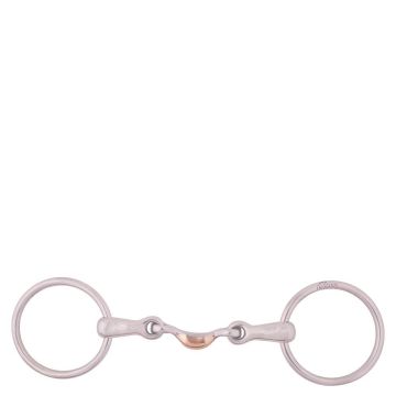 Pessoa Snaffle de anillas sueltas de doble articulación Magic System 14 mm