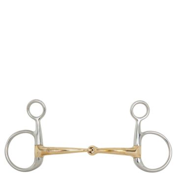BR Tijeras de 12 mm de contacto suave con límite Baucher rotas simples 110 mm 13,5 plata / oro