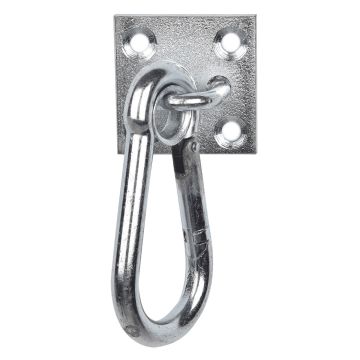 Waldhausen Clip de mosquetón en placa