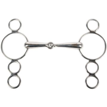 Harry's Horse Pessoa bit 3 anillas extra 19mm