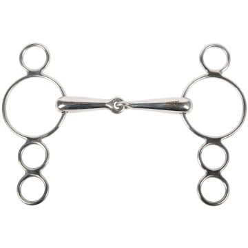 Harry's Horse Pessoa bit 3 anillas extra 19mm