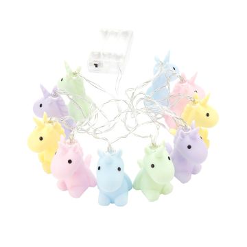 Waldhausen Cadena de luces LED con unicornios