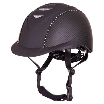 BR Casco de equitación Viper Patron Carbon Crystal VG1