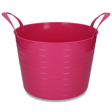 Vplast Cubo V-Trug Flexi azul 40 l One Size Rosado