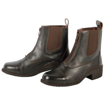 Harry's Horse Cremallera de cuero Jodhpur 41 Marrón