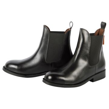 Harry's Horse Botas Jodhpur de cuero con punta de acero de seguridad 39 Negro