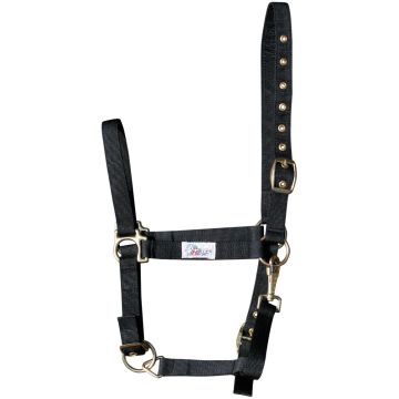 Harry's Horse Cabestro 3x ajustable Cob Negro