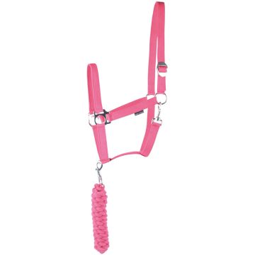 Harry's Horse Conjunto cabestro Inicial Pony Fucsia