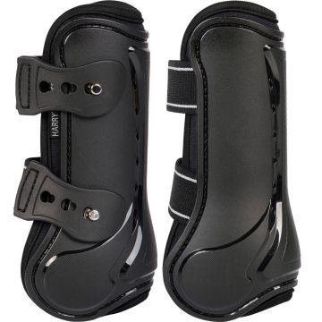 Harry's Horse Correas para las la horma para las la horma para botas de montar tendones Pinlock Shetland Negro
