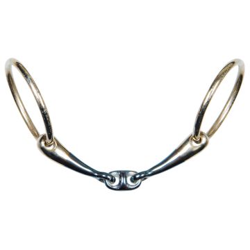 Harry's Horse Anillo suelto anatómico de doble articulación Sweet Iron 14mm 12,5 Azul / Oro
