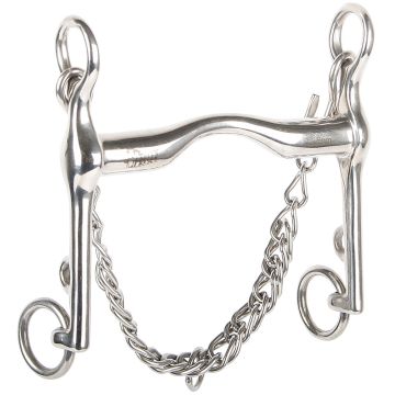 Harry's Horse Punta de doma arco lengua baja 18mm 14,5 RVS