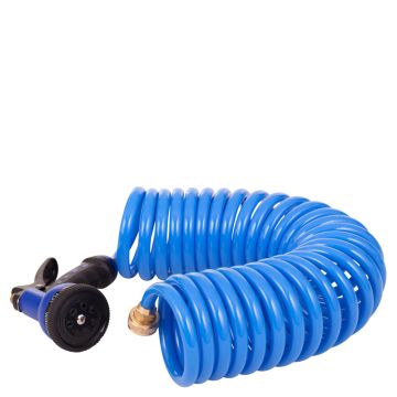 BR Manguera de agua BR con 6 posiciones de rociado 7.5mtr One Size Azul