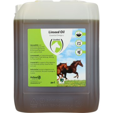 Excellent Aceite de linaza (aceite de linaza) 20 l Marrón