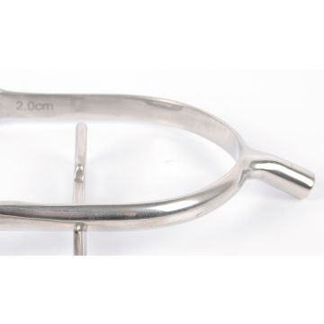 Harry's Horse Varilla de seguimiento de acero inoxidable D15 RVS