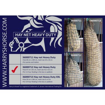 Harry's Horse Red de heno resistente 67x81cm 67 Armada