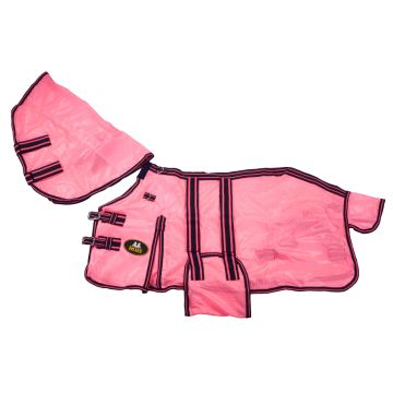 MHS Manta antimoscas "Neon" con cuello desmontable  215 Rosado