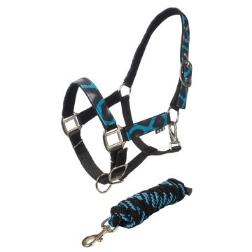 MHS conjunto de cuello halter de participación Full Tortuga azul