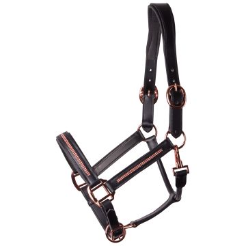 Harry's Horse Cabestro de cuero metalizado