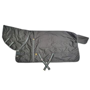 MHS Manta de lluvia "Feya" 100gr cuello desmontable 80 Negro