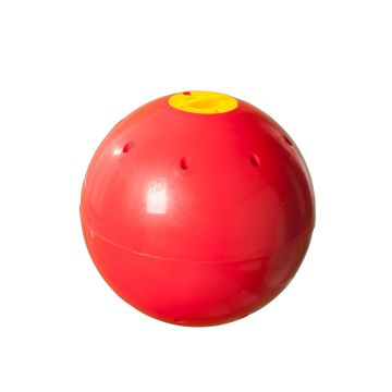 Likit Bola de rodillo alimentador Snak-a-Ball de Likit One Size Rojo