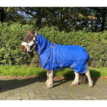 QHP Asistencia a la manta de invierno con cuello 300gr 90 Azul