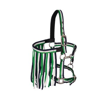 MHS Halter "Stripe" con cuerda y flecos