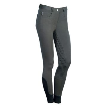 Harry's Horse Calzones de equitación Redwood Full Grip D42 Gris